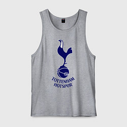 Майка мужская хлопок Tottenham FC, цвет: меланж