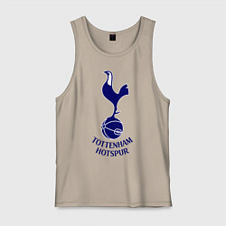 Майка мужская хлопок Tottenham FC, цвет: миндальный