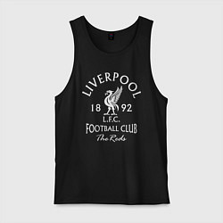 Майка мужская хлопок Liverpool: Football Club, цвет: черный