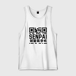 Мужская майка SENPAI QR