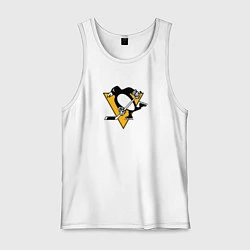 Майка мужская хлопок Pittsburgh Penguins: Evgeni Malkin, цвет: белый
