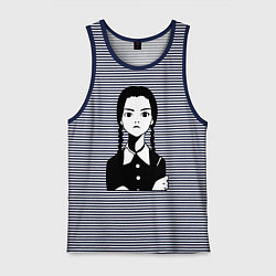 Мужская майка Wednesday Addams