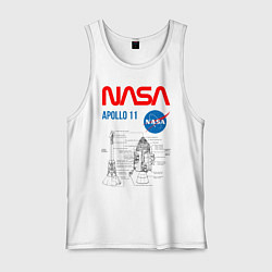 Мужская майка Nasa Apollo 11