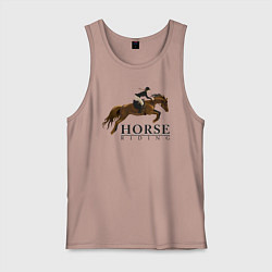 Мужская майка HORSE RIDING