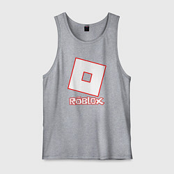 Майка мужская хлопок ROBLOX, цвет: меланж