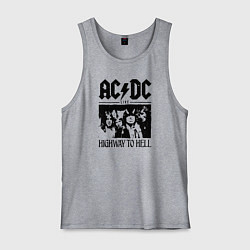 Мужская майка ACDC highway to hell