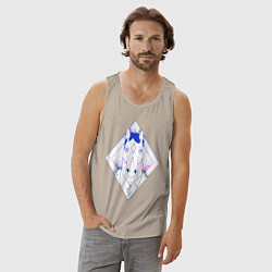 Майка мужская хлопок BoJack Horseman, цвет: миндальный — фото 2