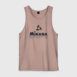 Майка мужская хлопок MIKASA SPORTS, цвет: пыльно-розовый