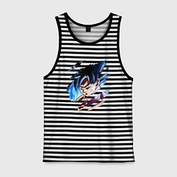 Майка мужская хлопок Dragon Ball, цвет: черная тельняшка
