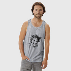 Майка мужская хлопок Михаил Горшенёв Горшок КиШ, цвет: меланж — фото 2