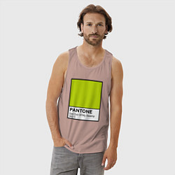 Майка мужская хлопок Shrek: Pantone Color, цвет: пыльно-розовый — фото 2