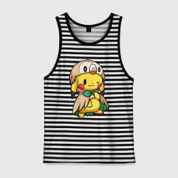 Мужская майка Пикачу - совенок