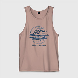 Мужская майка Крылья над Сибирью