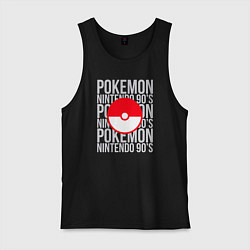 Мужская майка Pokemon NINTENDO 90S