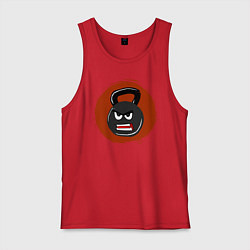 Мужская майка Сердитая гиря