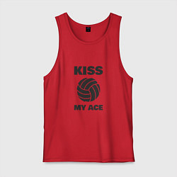 Мужская майка Volleyball - Kiss My Ace