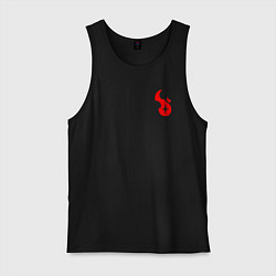 Майка мужская хлопок Dead cells roguelike, цвет: черный