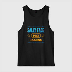 Майка мужская хлопок Sally Face PRO Gaming, цвет: черный