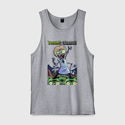 Майка мужская хлопок Dr Zomboss, цвет: меланж