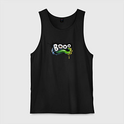 Майка мужская хлопок Boooo, цвет: черный
