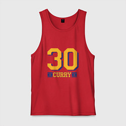 Майка мужская хлопок 30 Curry, цвет: красный