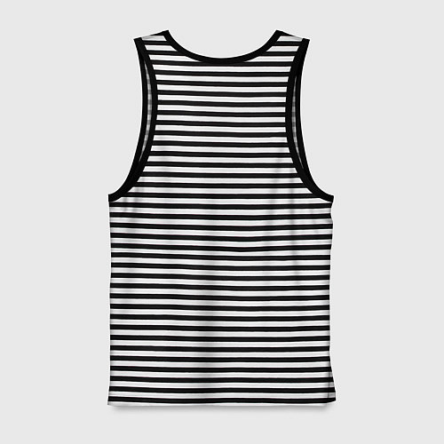 Мужская майка Wu-Tang Colors / Черная тельняшка – фото 2