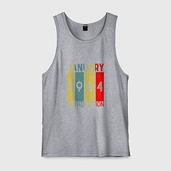 Мужская майка 1984 - Январь