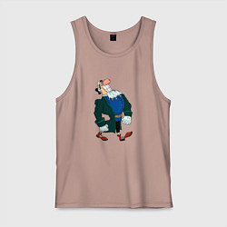 Мужская майка Доктор Ливси шагает под фонк мем