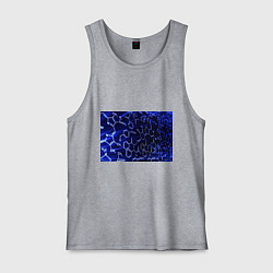 Майка мужская хлопок Графическая химия, цвет: меланж