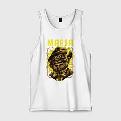 Мужская майка Мафия обезьяна с сигарой