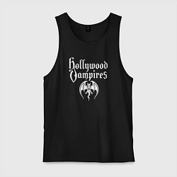 Мужская майка Hollywood vampires рок группа