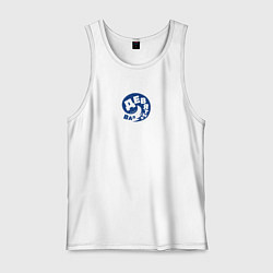 Майка мужская хлопок Девятый вал, цвет: белый