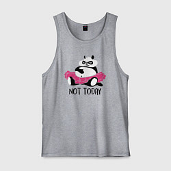 Мужская майка Ленивая панда