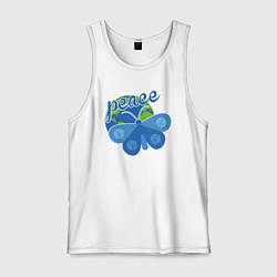 Мужская майка Butterfly peace