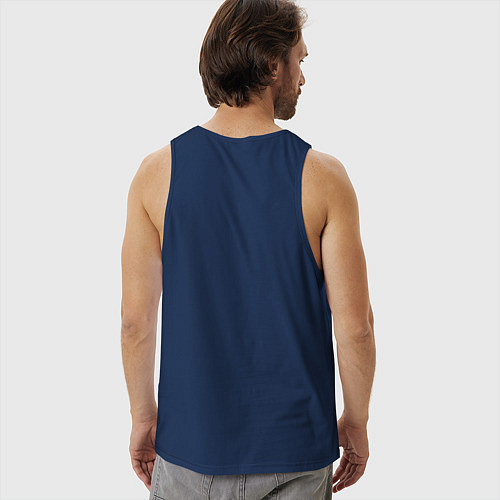 Мужская майка Союз / Тёмно-синий – фото 4