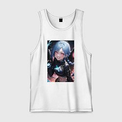 Мужская майка Arcane League Of Legends JINX anime