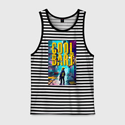 Мужская майка Cool Bart - urban fantasy