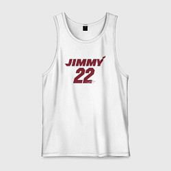 Майка мужская хлопок Jimmy 22, цвет: белый