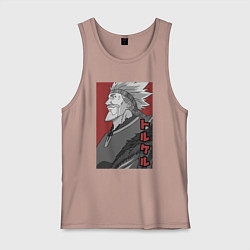 Майка мужская хлопок Торкель, цвет: пыльно-розовый