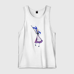 Майка мужская хлопок Suomi, цвет: белый