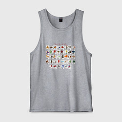 Мужская майка Армения моя Букварь