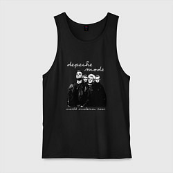 Майка мужская хлопок Depeche Mode - World Violation Tour, цвет: черный