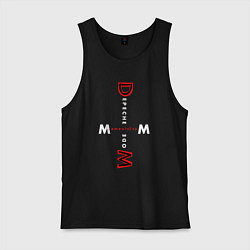 Майка мужская хлопок Depeche Mode - Memento Mori MM, цвет: черный