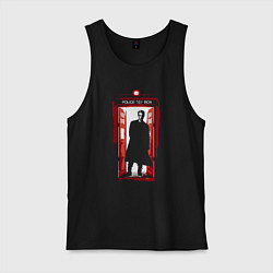Мужская майка Doctor who tardis
