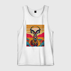 Мужская майка Африканская антилопа