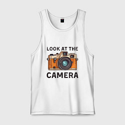 Мужская майка Смотри в мою камеру
