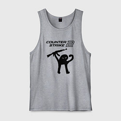 Мужская майка Counter strike 2 мем