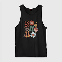 Мужская майка Новогодний позитив