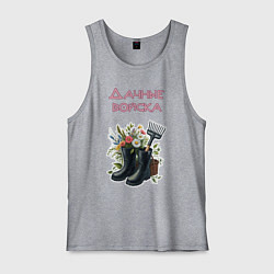 Мужская майка Дачные войска - отряд цветоводов