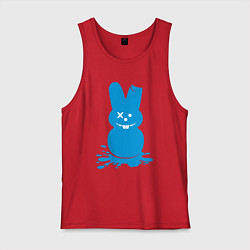 Майка мужская хлопок Blue bunny, цвет: красный